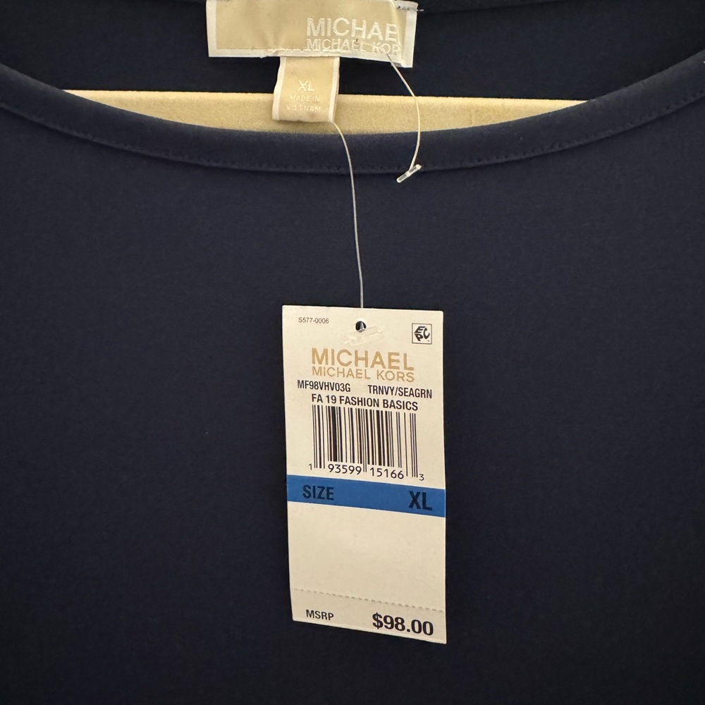 Michael Kors Deep Blue Long Sleeve dress - Picture 3 of 13